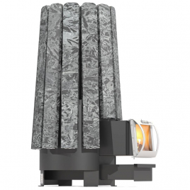 Дровяная банная печь GrillD Cometa Vega 240 Long Stone Pro (Серпентинит)