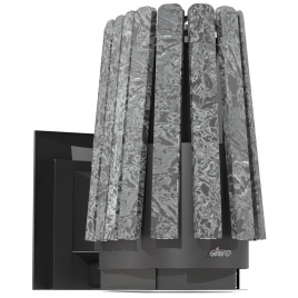 Дровяная банная печь GrillD Cometa Vega 450 Long Max Stone (Серпентинит)