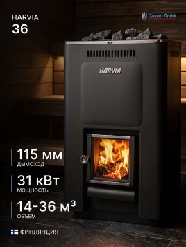 Дровяная печь Harvia 36